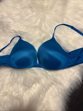 Victoria's Secret Very Sexy So Obsessed Push-Up Bra In Blue SZ 36B